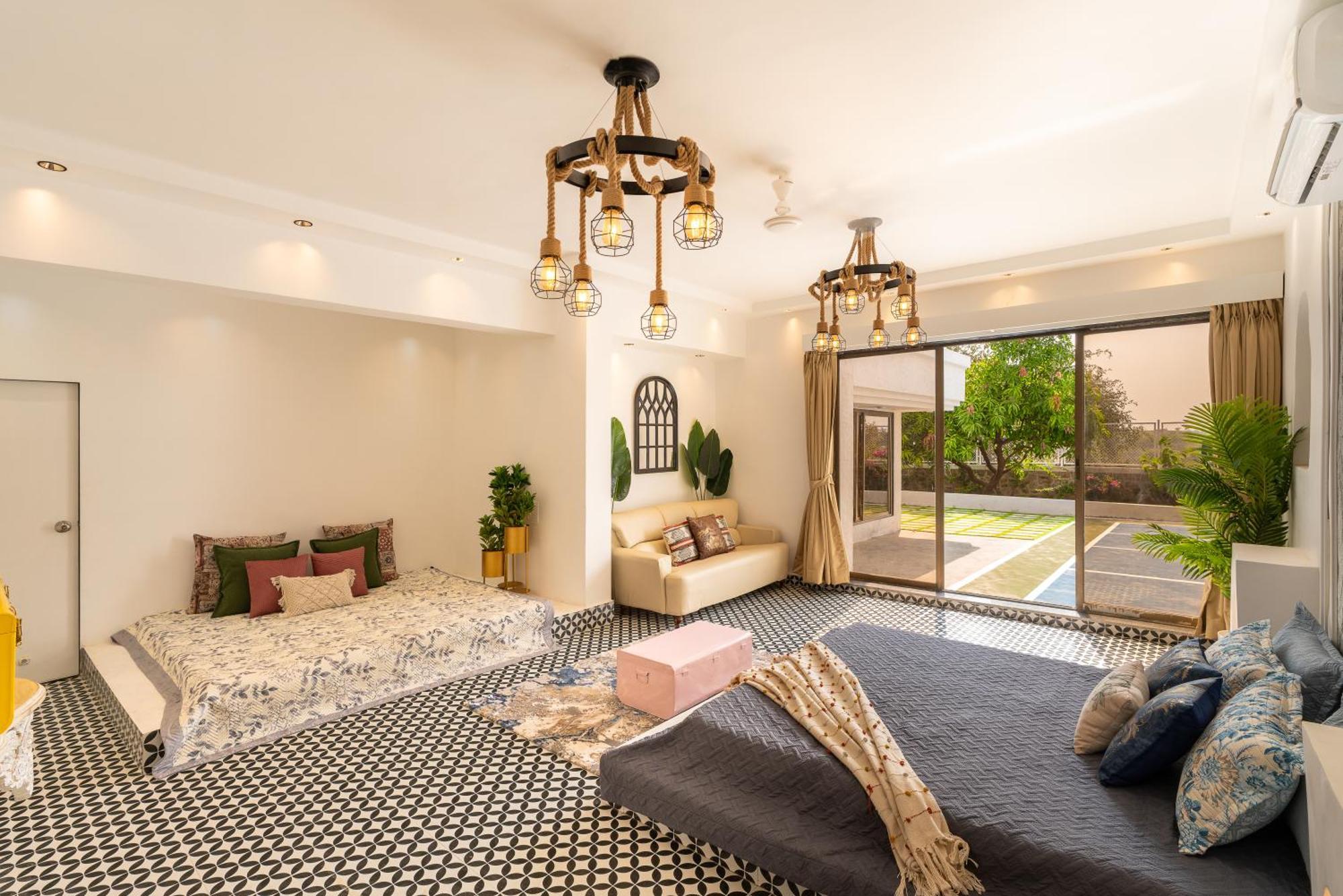 Ekostay Luxe - Casa Noah - Paddle Court & Sunset Point Lonavala Buitenkant foto