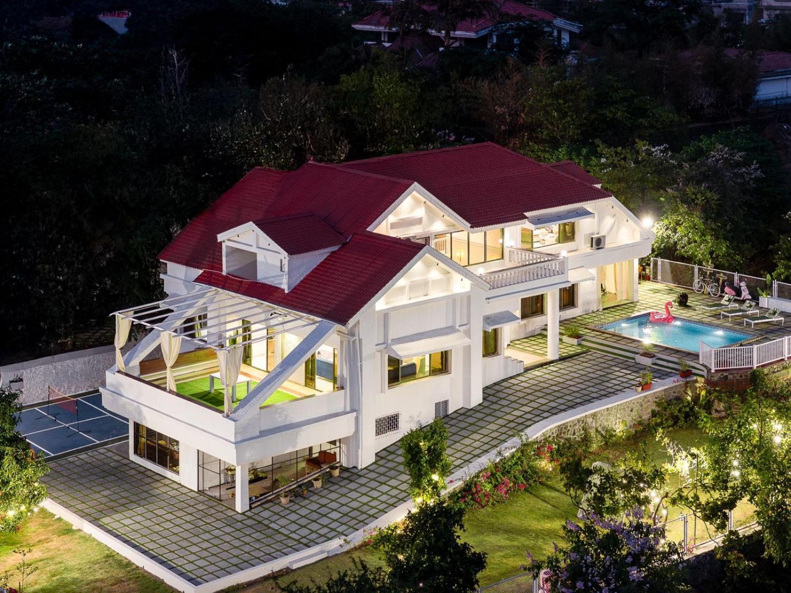 Ekostay Luxe - Casa Noah - Paddle Court & Sunset Point Lonavala Buitenkant foto